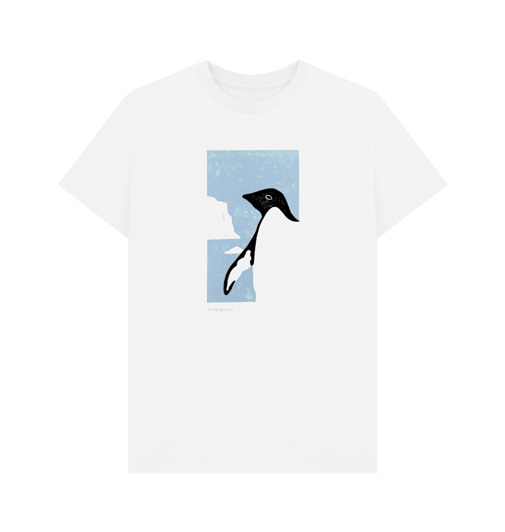 White Printed T-shirt Front