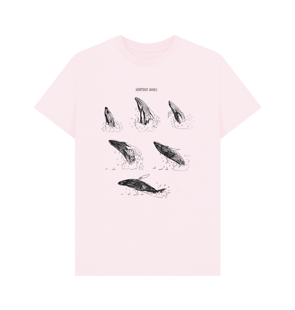 Pink Printed T-shirt Front
