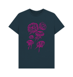 Denim Blue Printed T-shirt Front