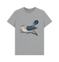 Athletic Grey Printed T-shirt Front