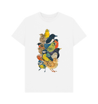 White Printed T-shirt Front