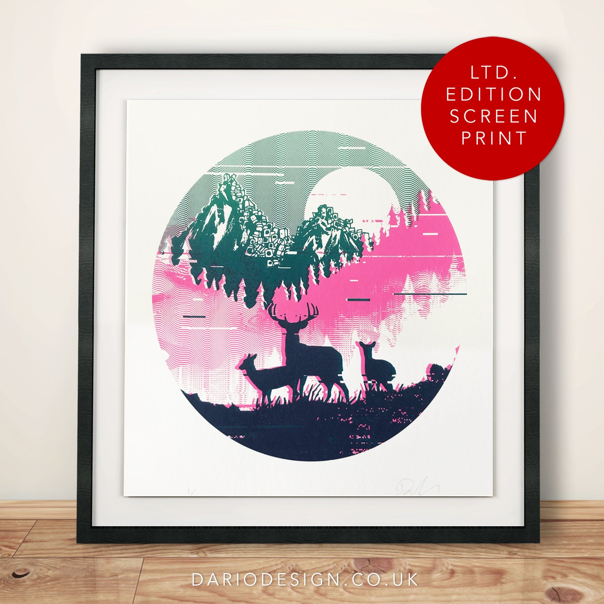 'Broken Household Appliance National Forest' - LTD Edition Screen Print