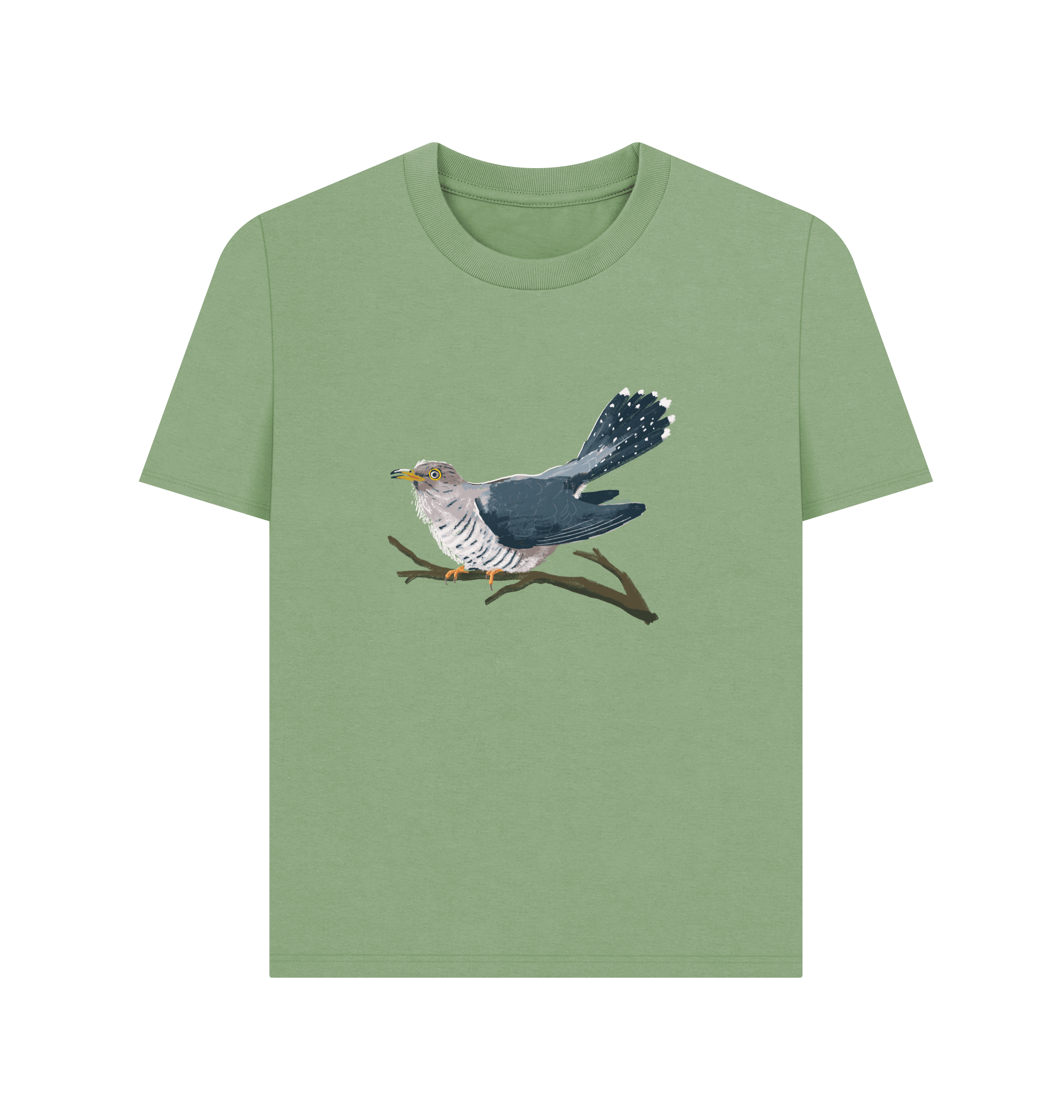 Sage Printed T-shirt Front