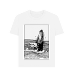 White Printed T-shirt Front