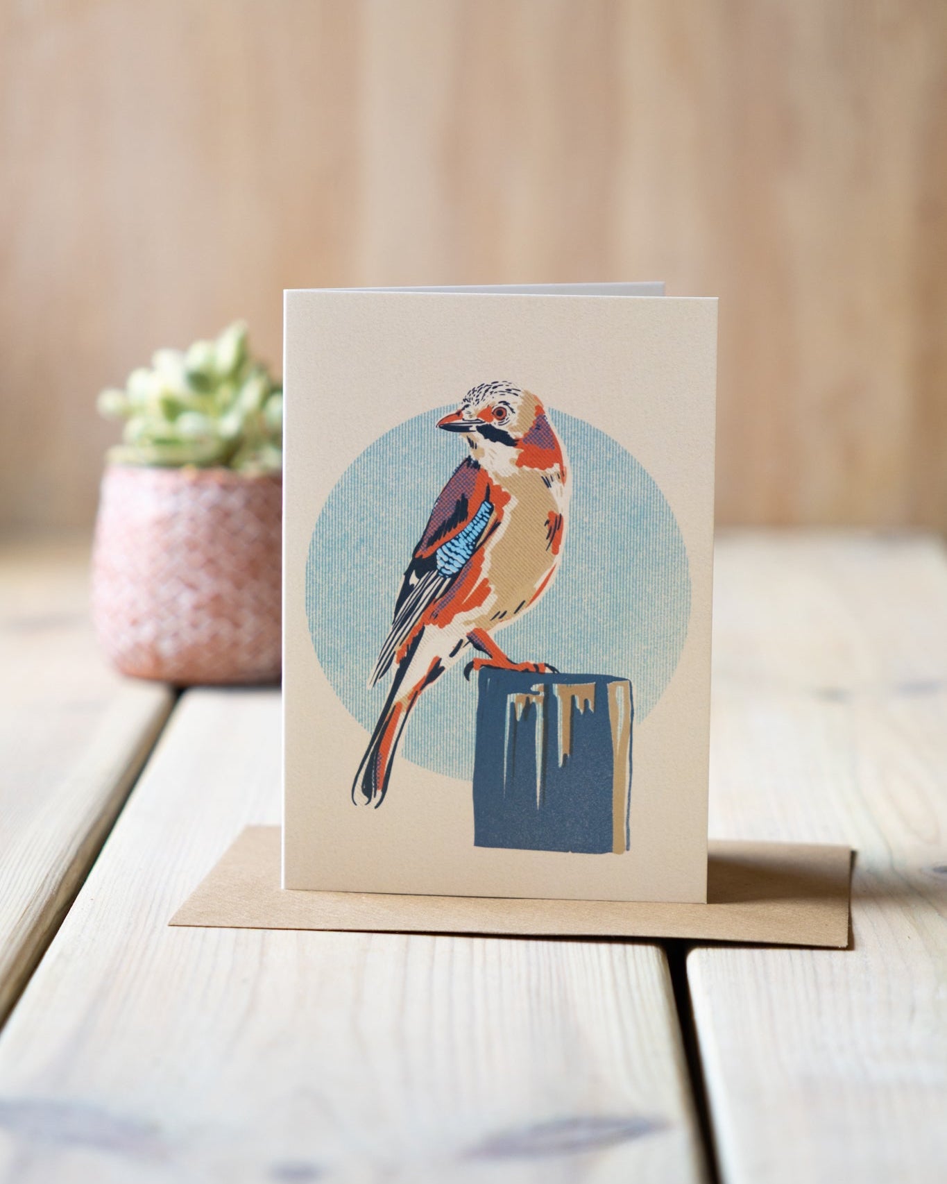 Jay - A6 Greeting Card