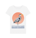 White Printed T-shirt Front