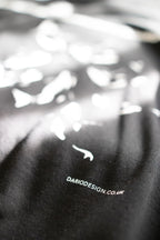 Midnight Orca Sweatshirt. Screen printed killer whale illustration