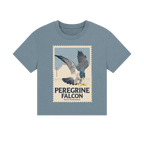 Stone Blue Printed T-shirt Front