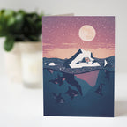 Tails of the sea - 6x whale greeting cards