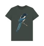 Dark Grey Printed T-shirt Front
