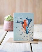 Kingfisher - A6 Greeting Card