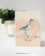 Avocet - A6 Greeting Card