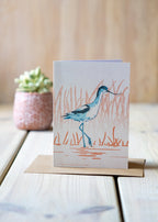 Avocet - A6 Greeting Card