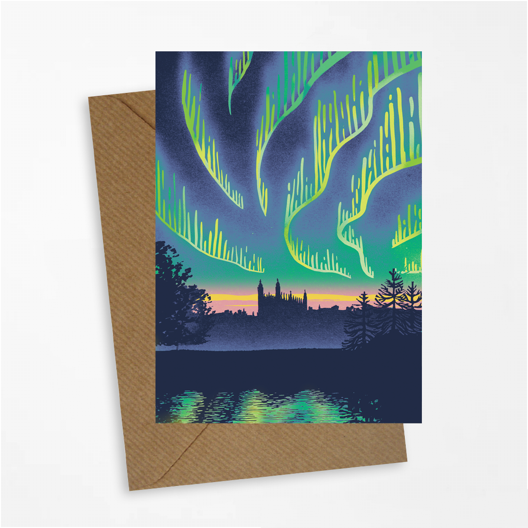 Cambridge Aurora - 2 x A6 Greeting Card pack