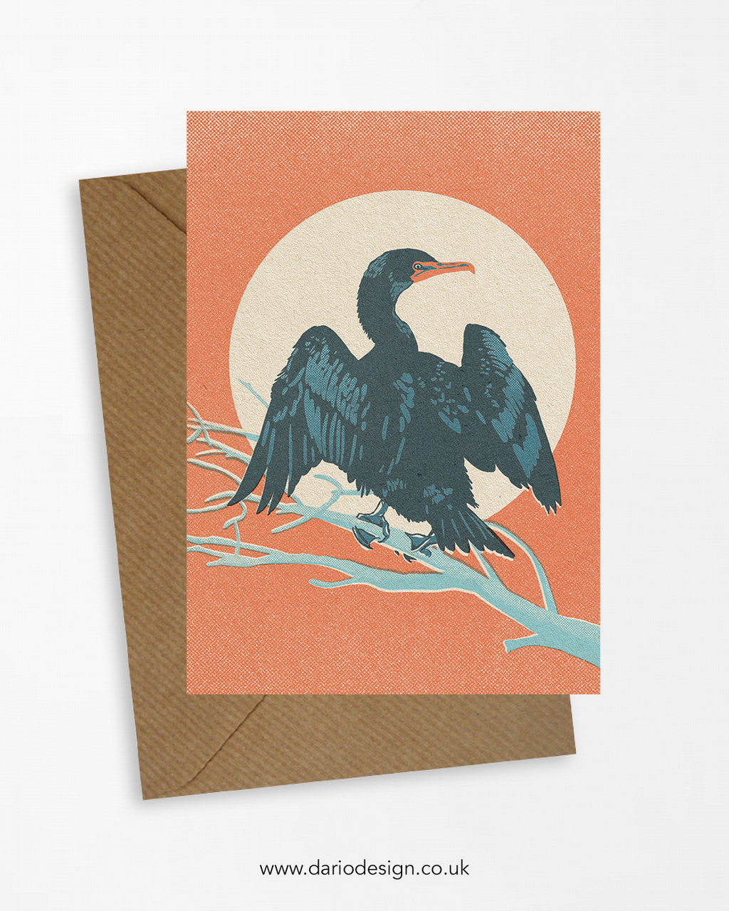 Cormorant - A6 Greeting Card