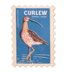 Curlew vinyl sticker