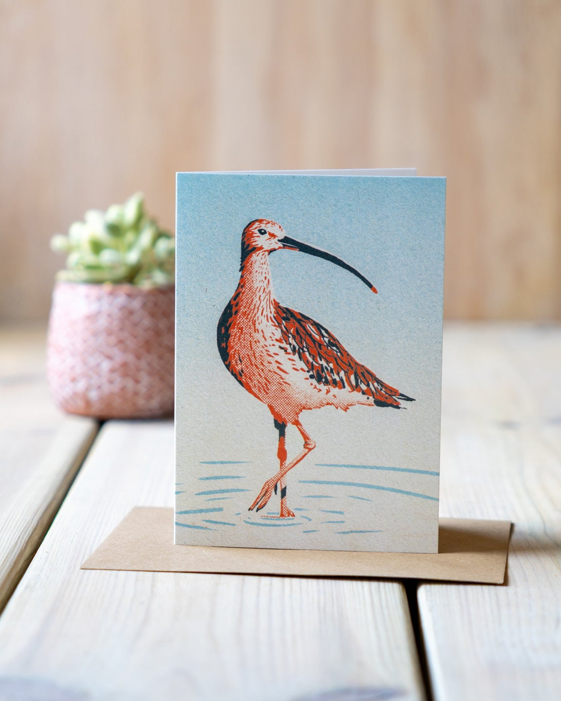 Curlew - A6 Greeting Card