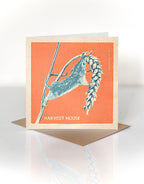 Harvest Mouse greeting card