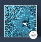 Orca Herring Ball - Limited Edition Screen Print