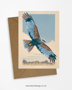 Marsh Harrier - A6 Greeting Card