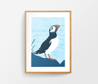Puffin print