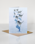 Reindeer greeting card