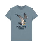 Stone Blue Printed T-shirt Front