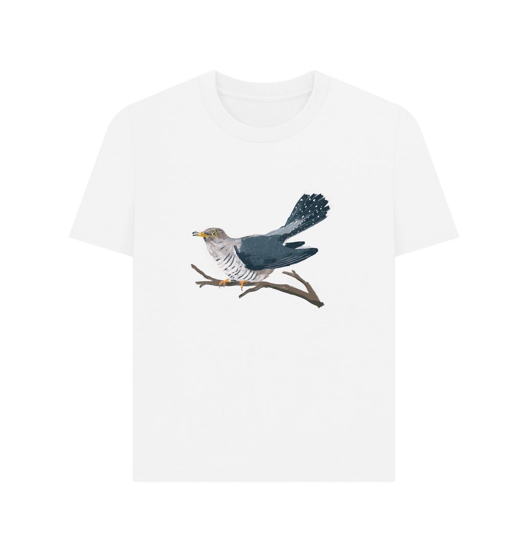 White Printed T-shirt Front