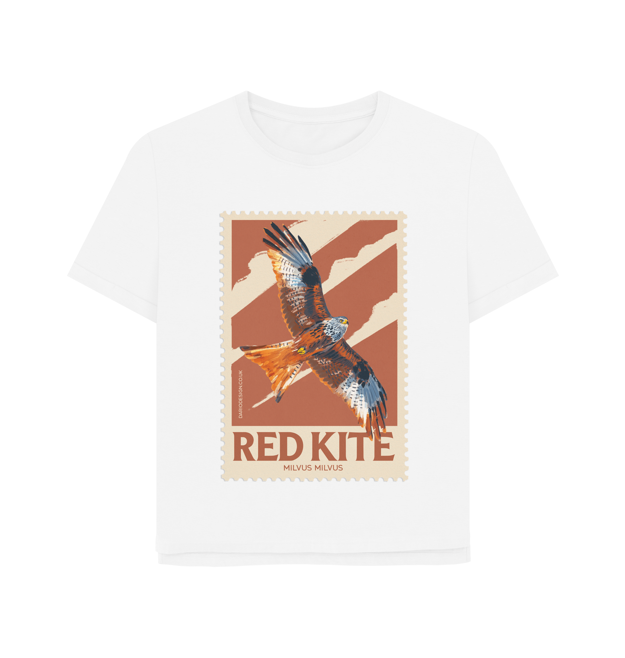 White Printed T-shirt Front