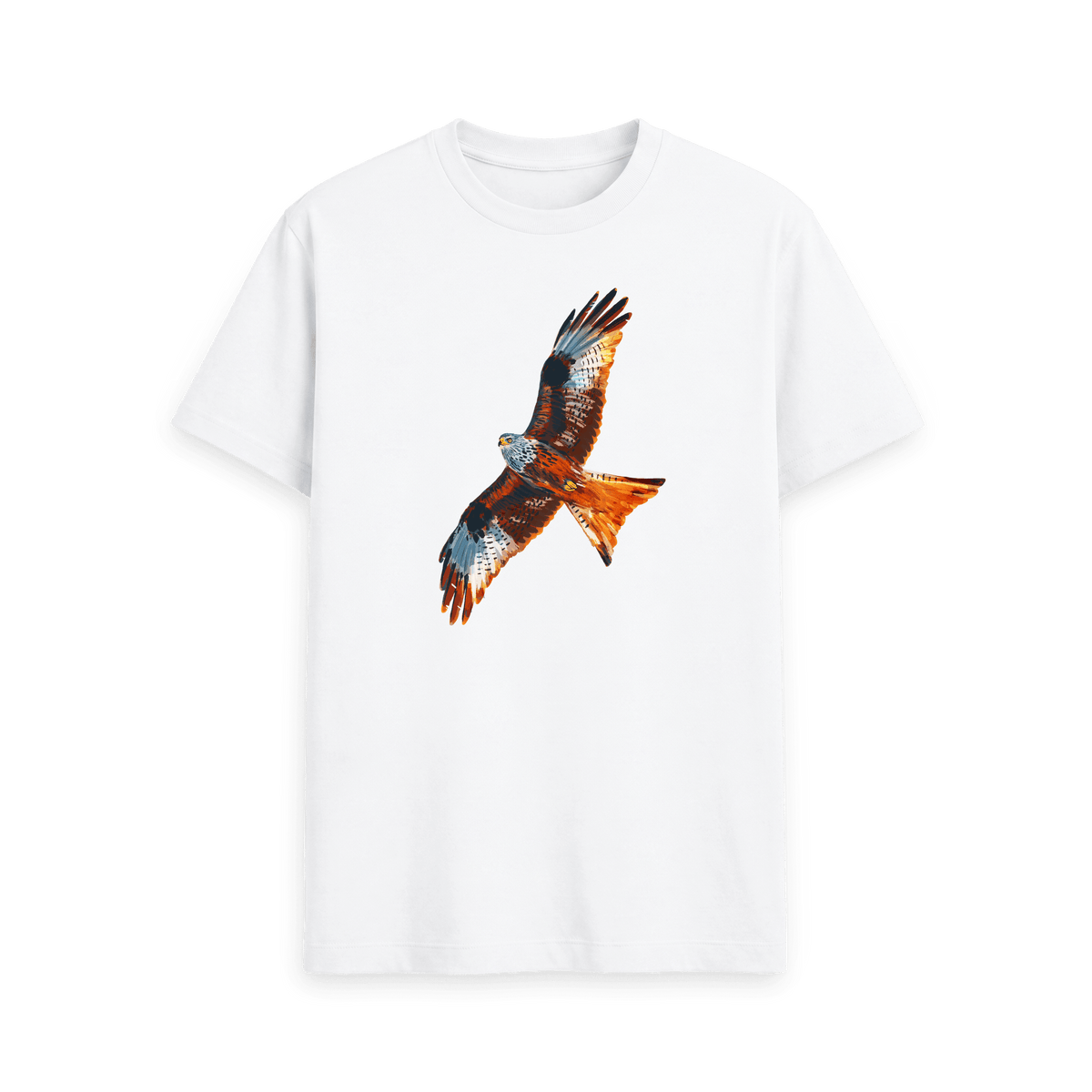 White Printed T-shirt Front
