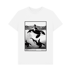 White Printed T-shirt Front