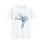 White Printed T-shirt Front