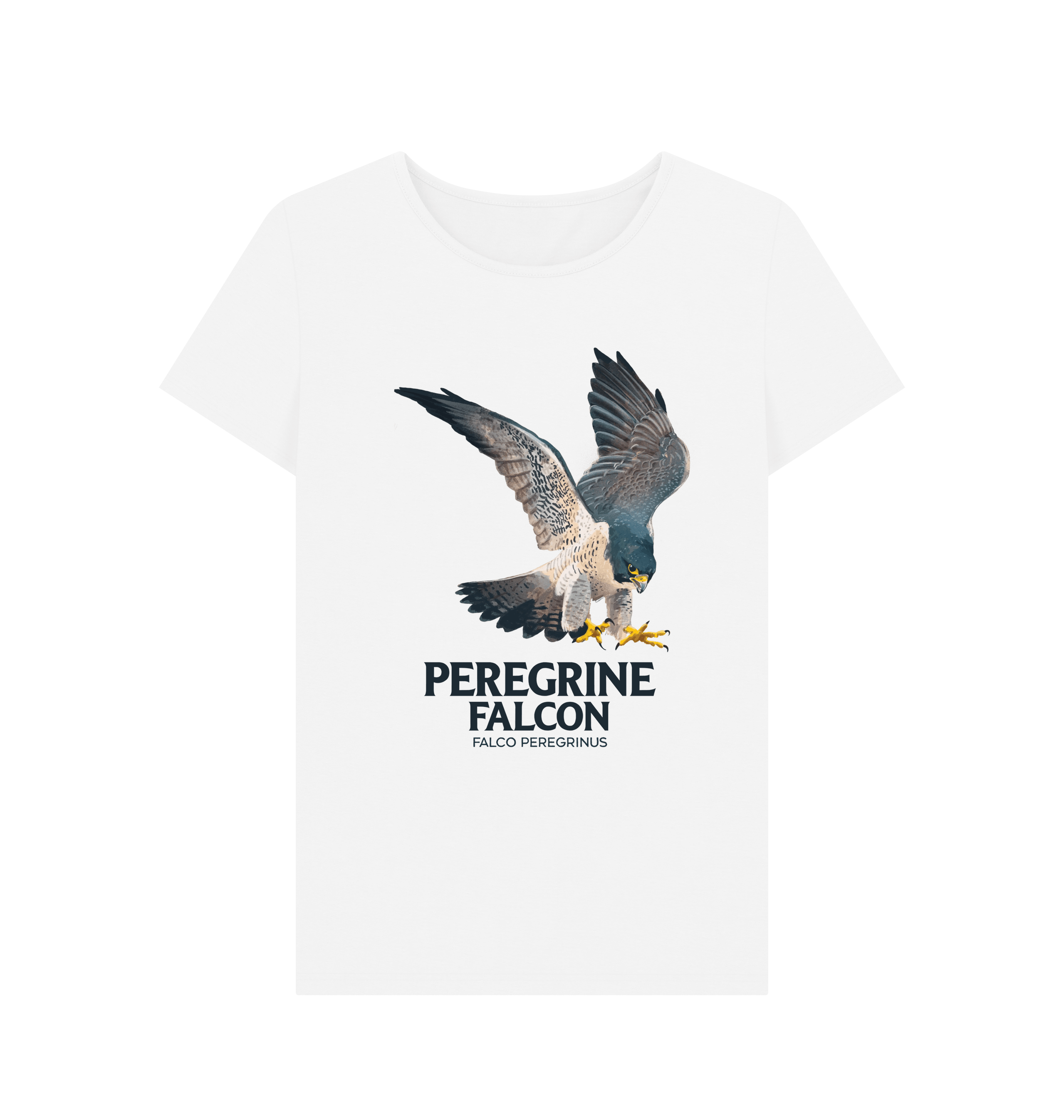 White Printed T-shirt Front