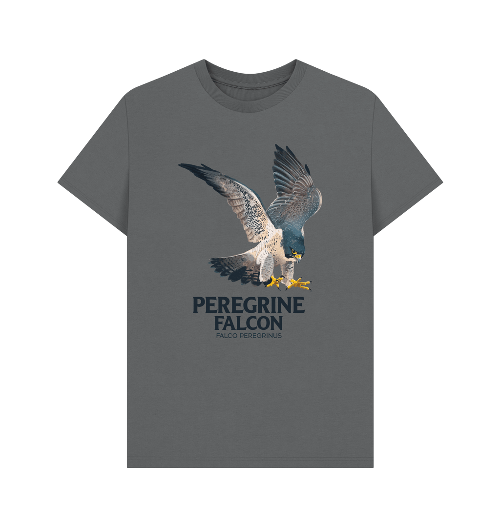 Slate Grey Printed T-shirt Front