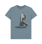 Stone Blue Printed T-shirt Front