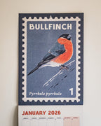 Songbirds - 2026 retro illustrated calendar