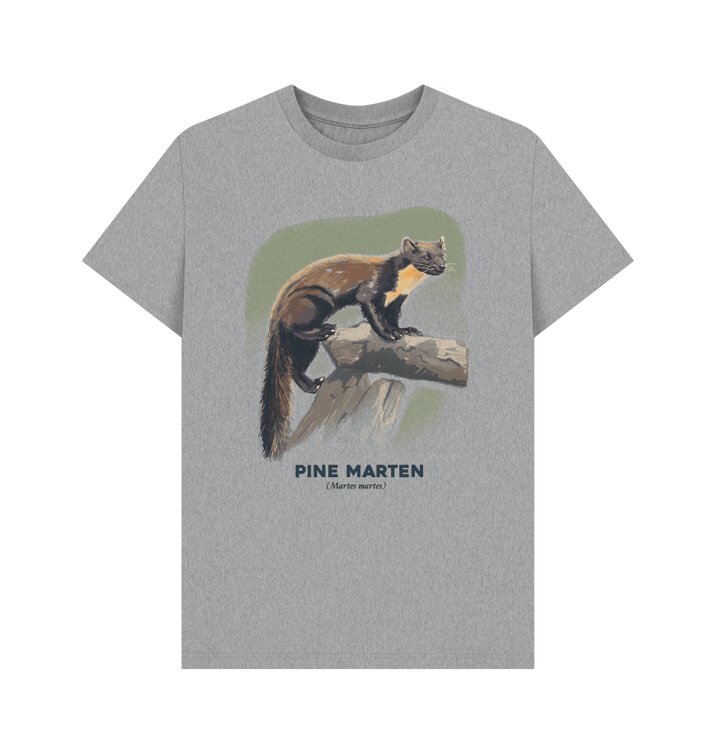 Athletic Grey Printed T-shirt Front