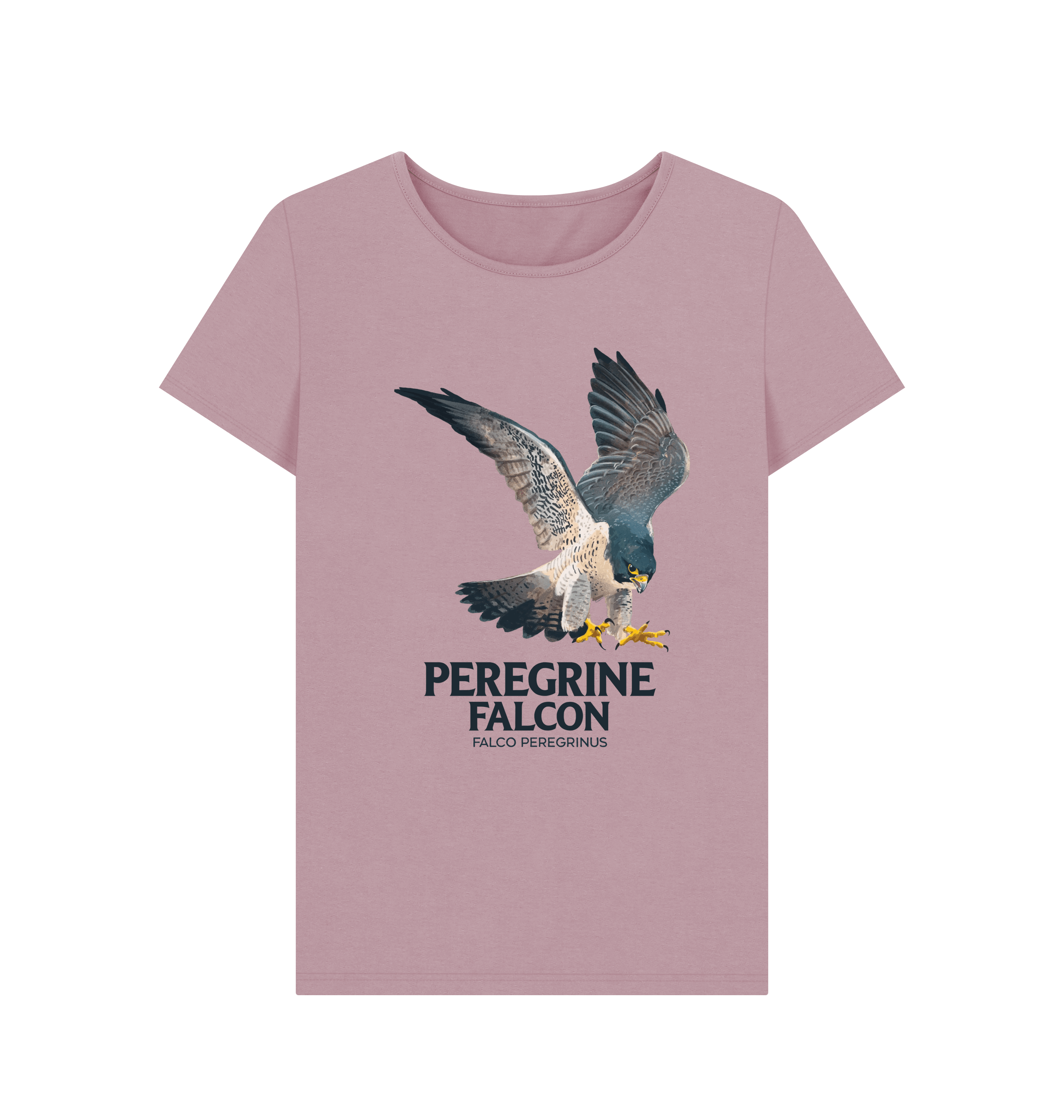 Mauve Printed T-shirt Front