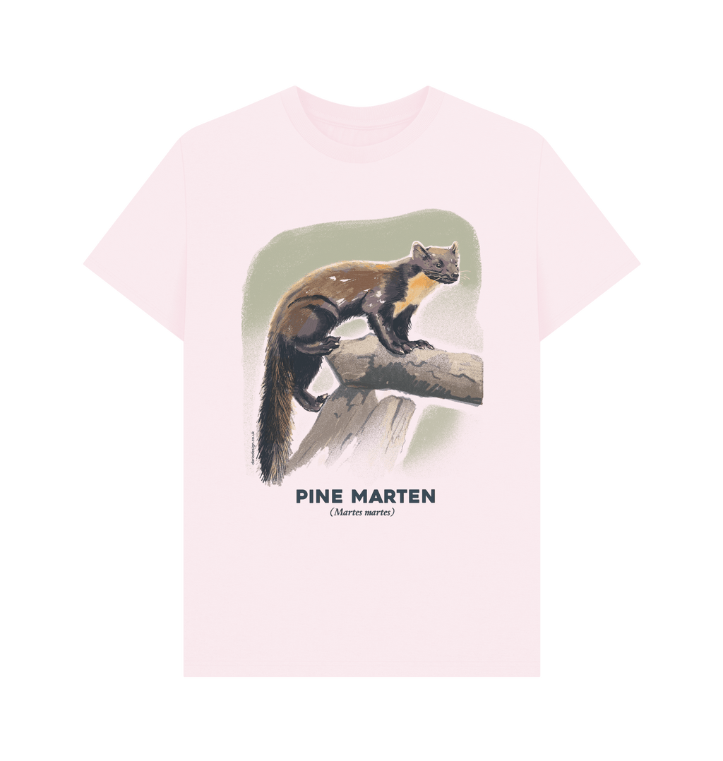 Pink Printed T-shirt Front