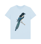 Sky Blue Printed T-shirt Front