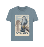 Stone Blue Printed T-shirt Front