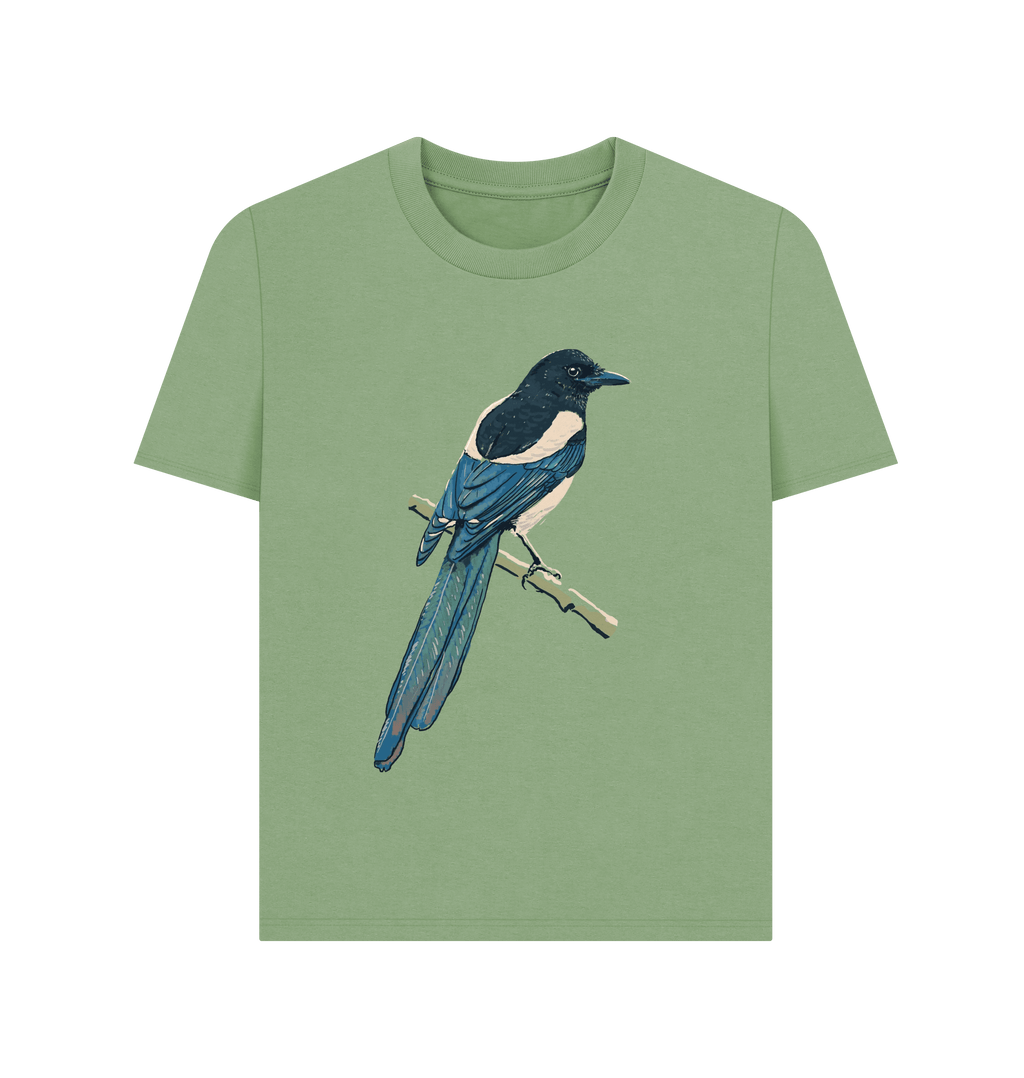 Sage Printed T-shirt Front