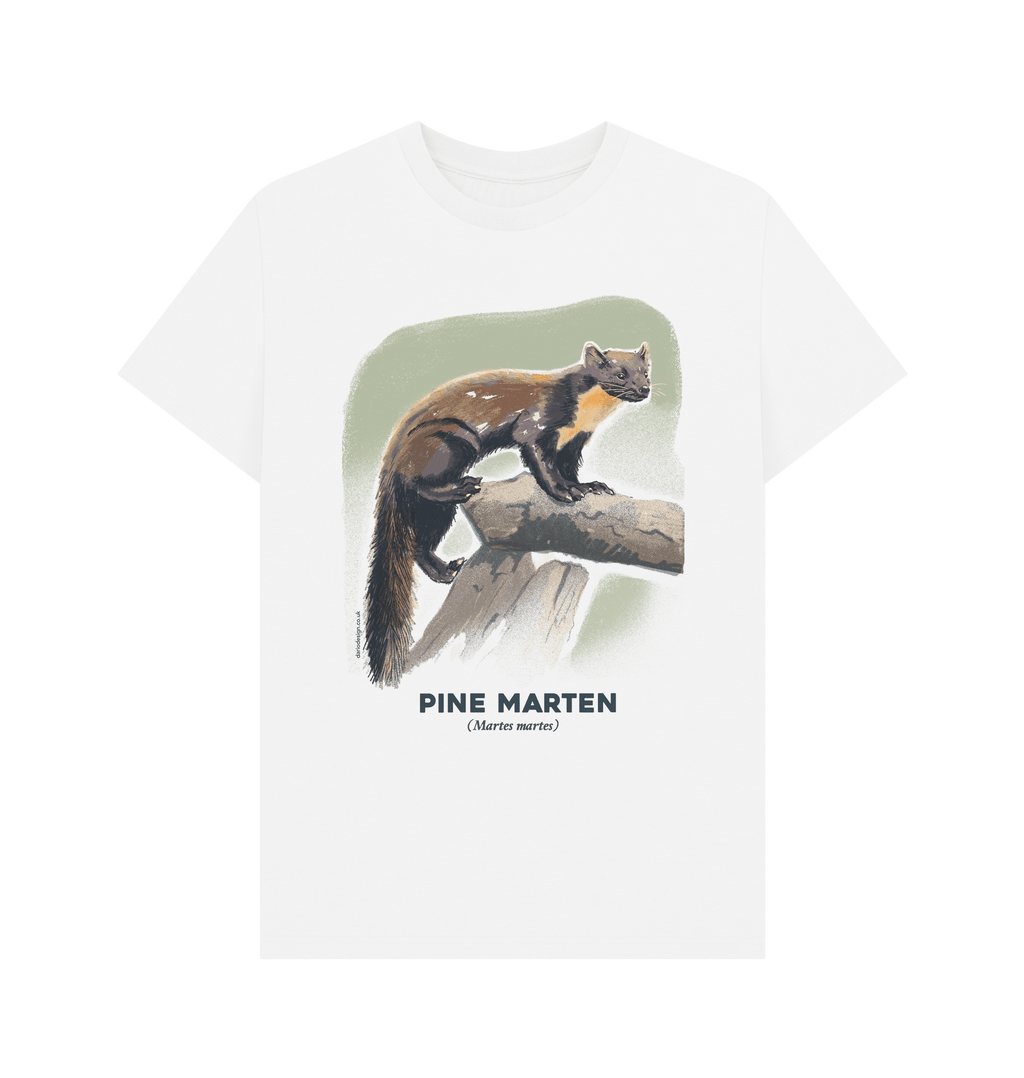 White Printed T-shirt Front