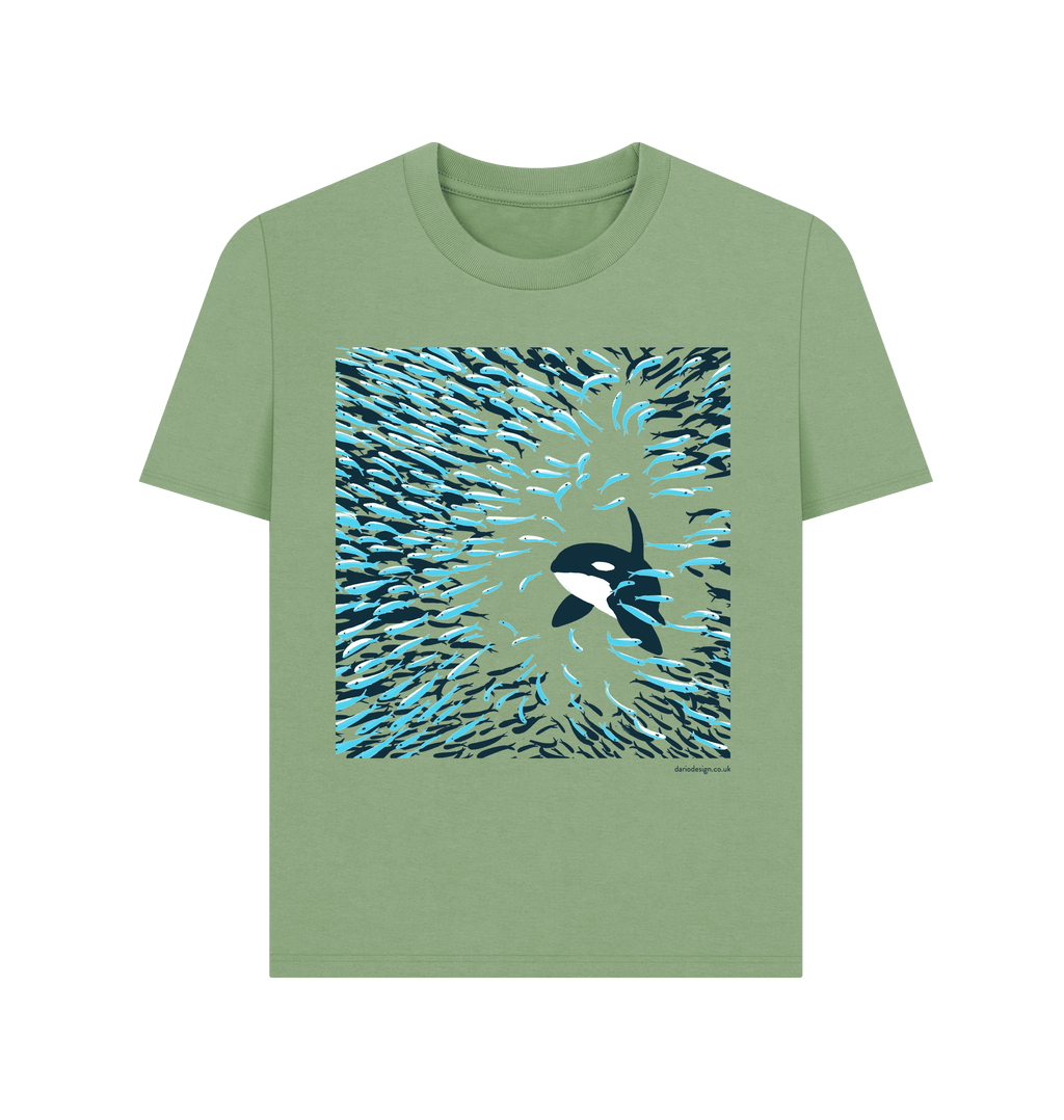 Sage Printed T-shirt Front