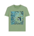 Sage Printed T-shirt Front