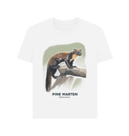 White Printed T-shirt Front