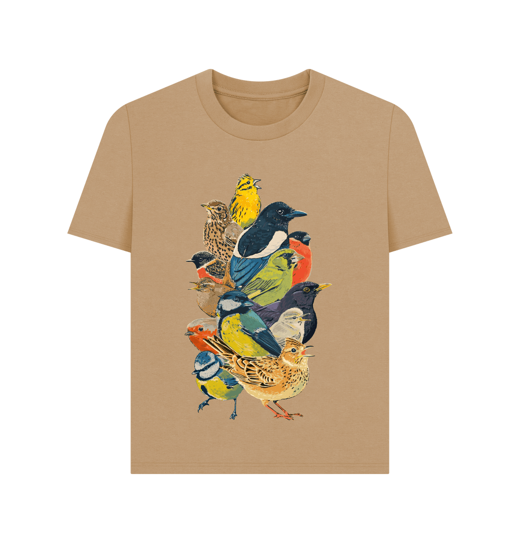 Sand Printed T-shirt Front