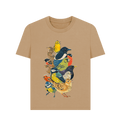 Sand Printed T-shirt Front