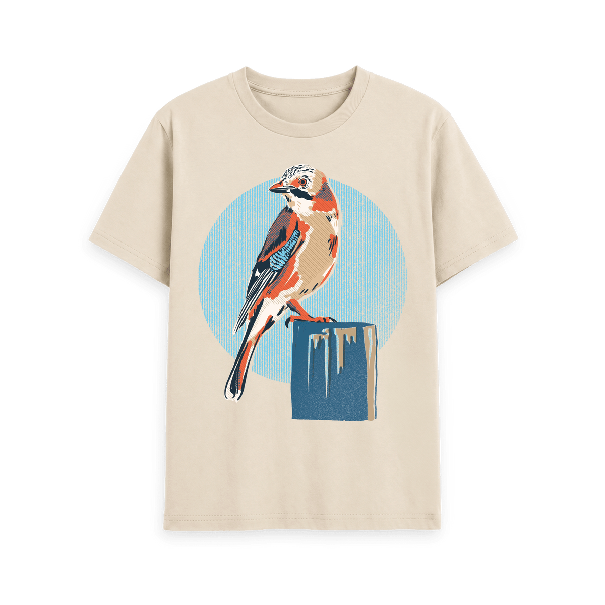 Oat Printed T-shirt Front