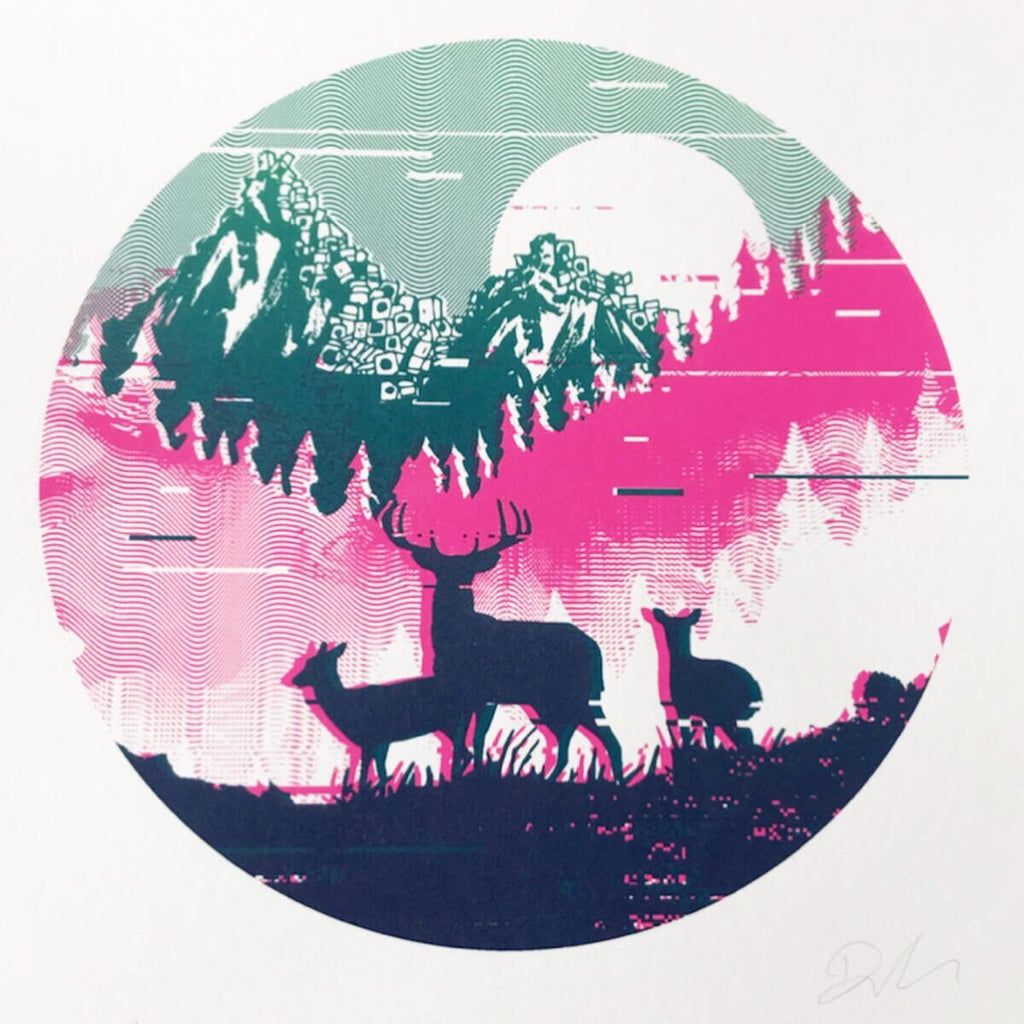 'Broken Household Appliance National Forest' - LTD Edition Screen Print